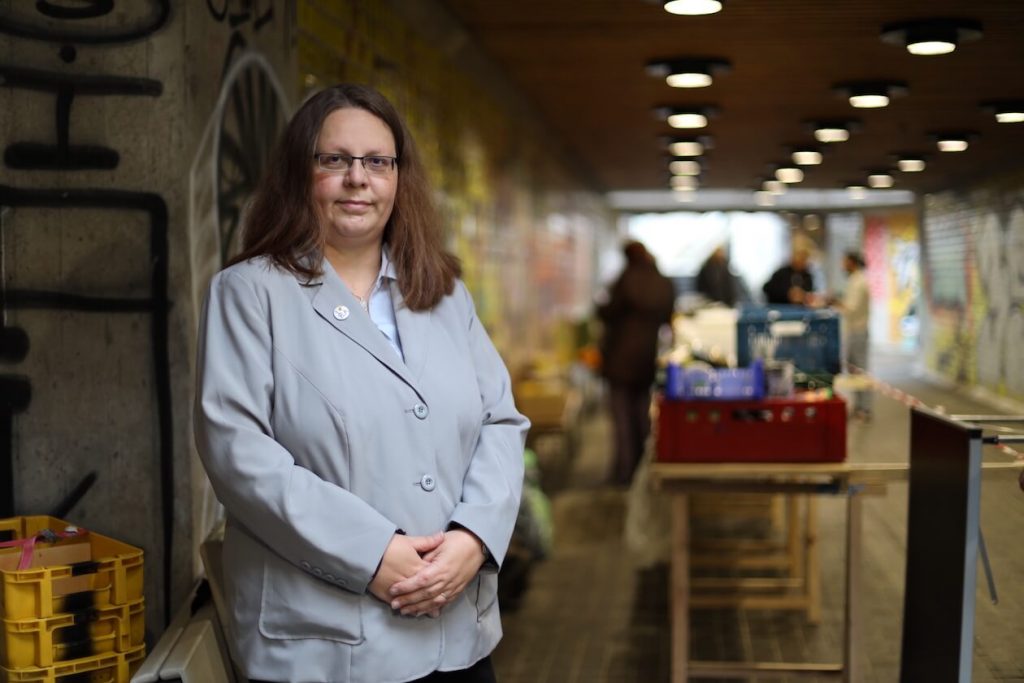 Vanessa Schulz besucht Herzprojekt Karlsruhe