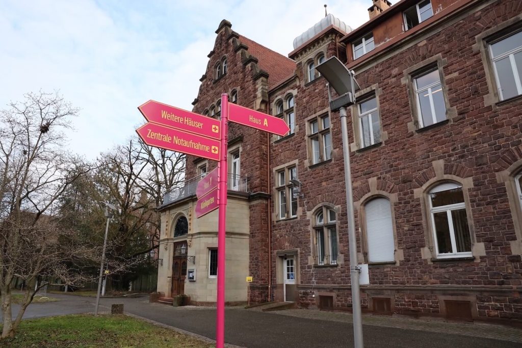 Wegweiser Städtisches Klinikum Karlsruhe