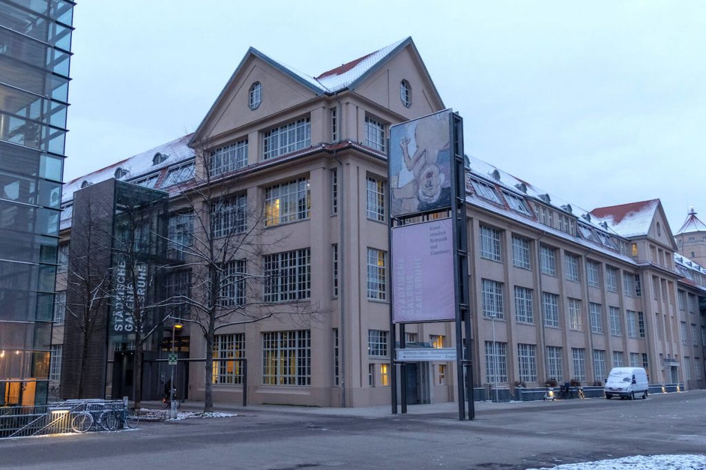 Außenansicht der Städtischen Galerie Karlsruhe