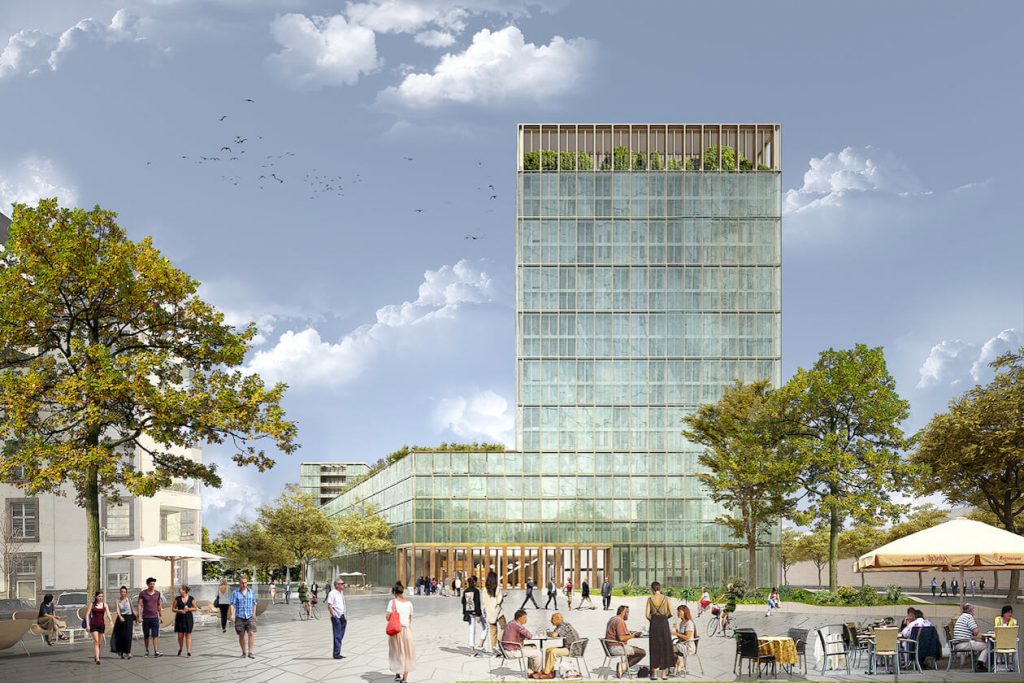 Neues Landratsamt Karlsruhe von Max Dudler Architekten