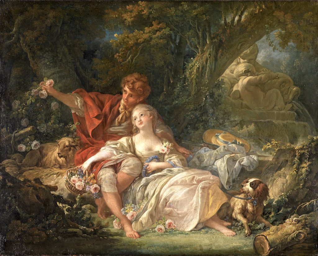 Kunsthalle Karlsruhe Francois Boucher Schäfer und Schäferin