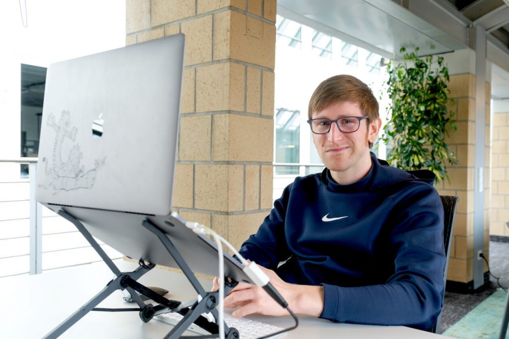 Software-Entwickler Jan Brinker aus Karlsruhe