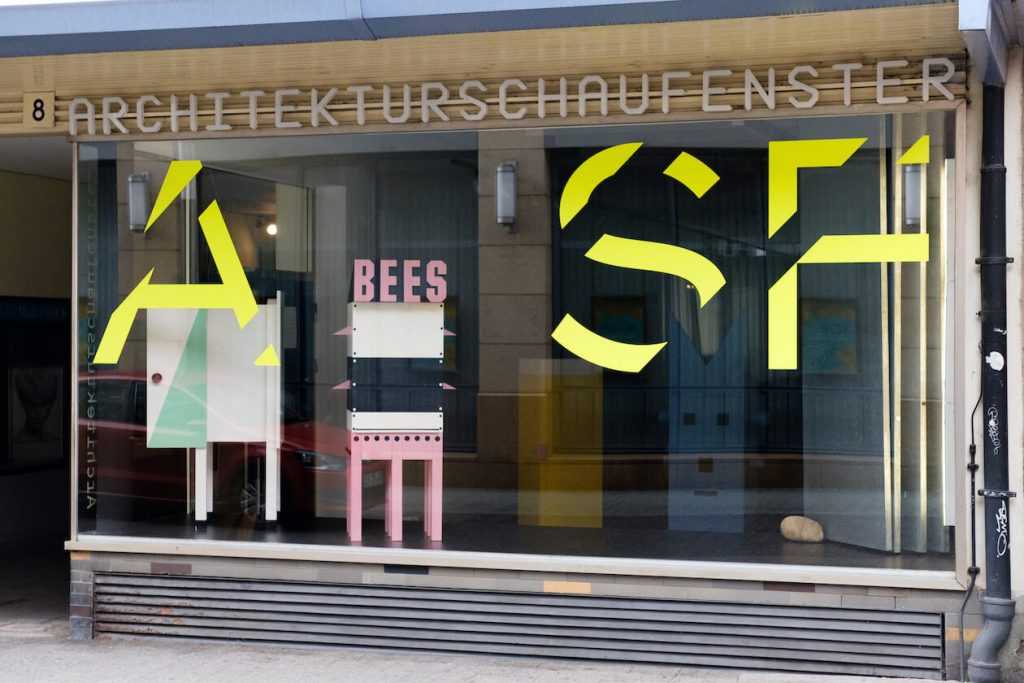 Architekturschaufenster in Karlsruhe
