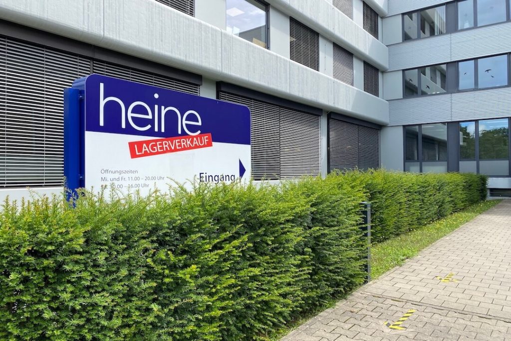 Heine Lagerverkauf Karlsruhe