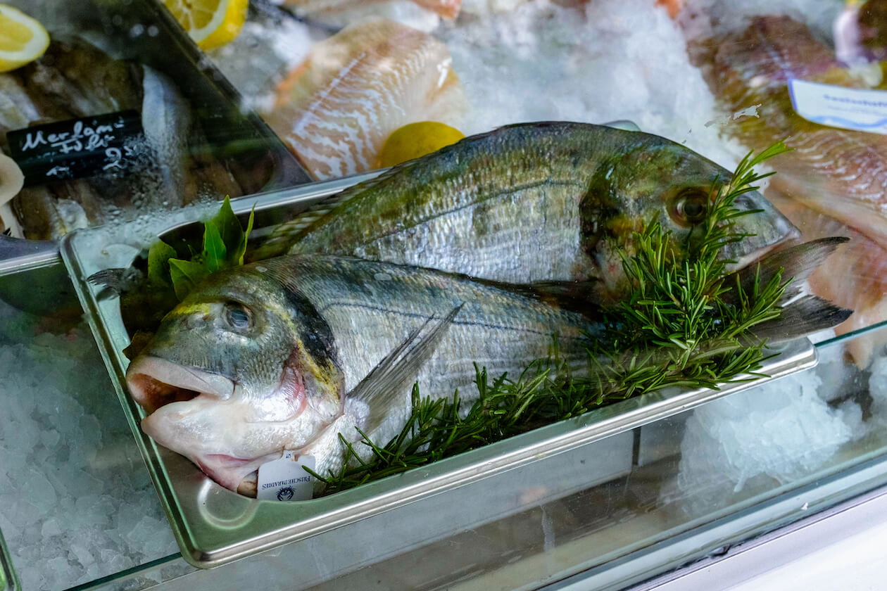 Wochenmarkt Rüppurr Fisch