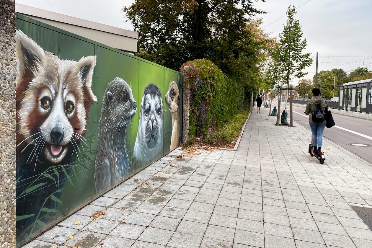 Graffiti Zoo Ettlinger Straße Karlsruhe