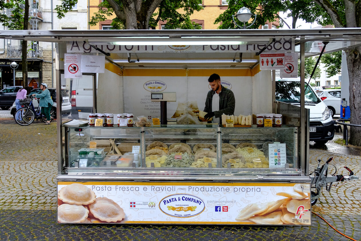 Wochenmarkt Gutenbergplatz Pasta & Company