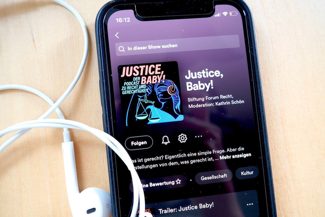 Podcast Justice Baby