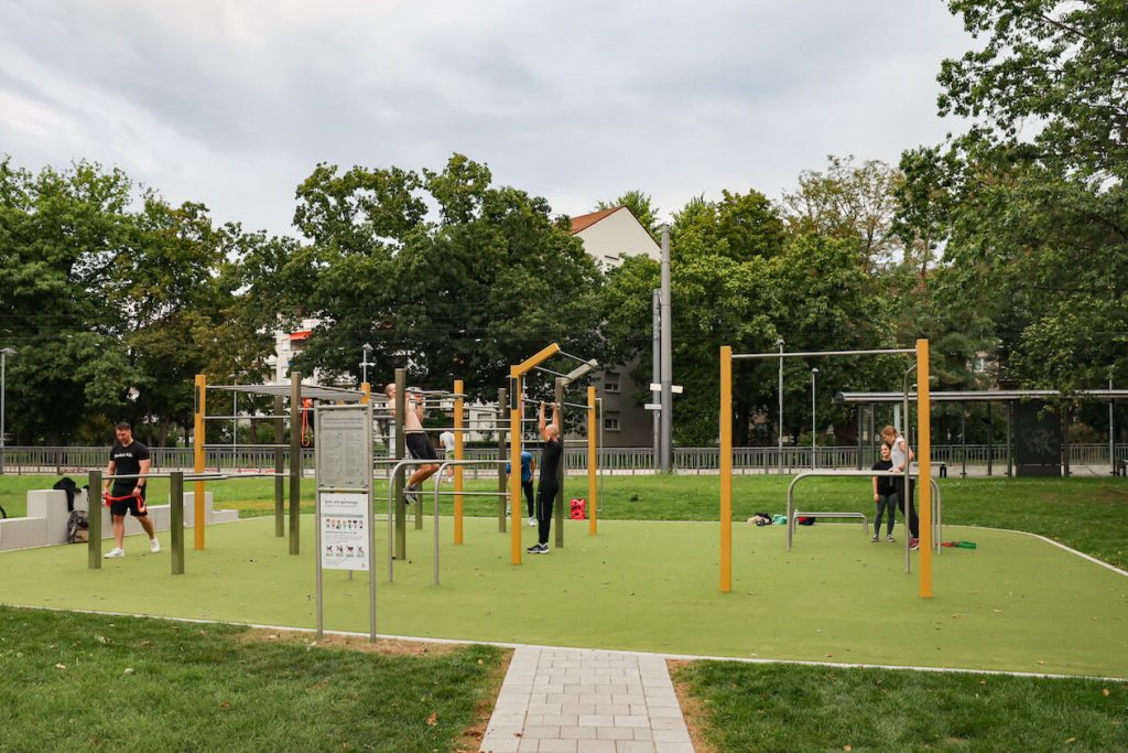 Neue Calisthenics-Anlage Mühlburg