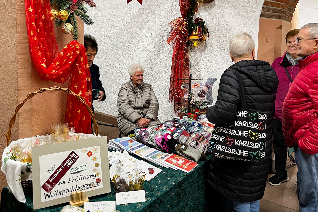 Weihnachtsmarkt Rathausgewölbe Durlach 1