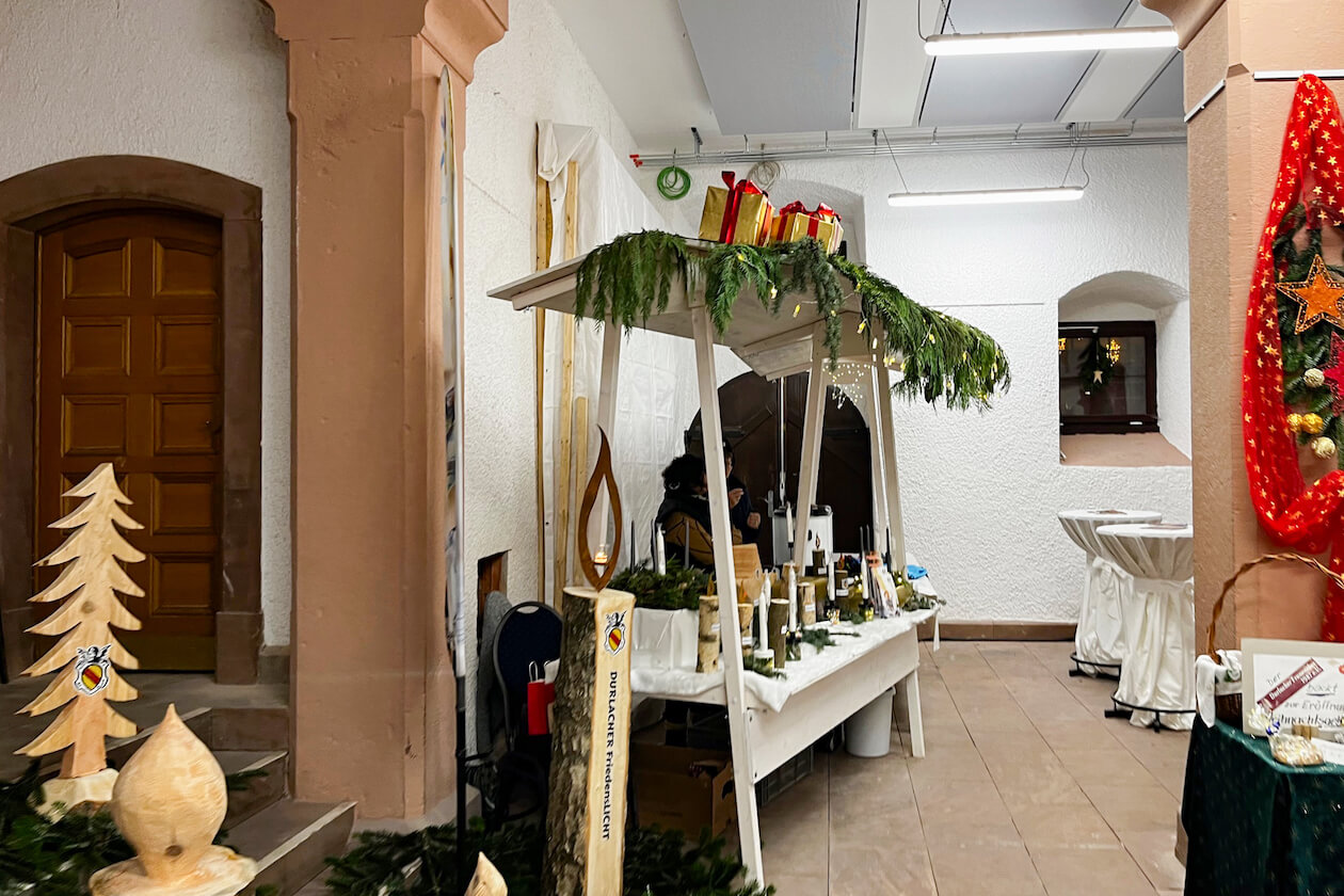 Weihnachtsmarkt Rathausgewölbe Durlach