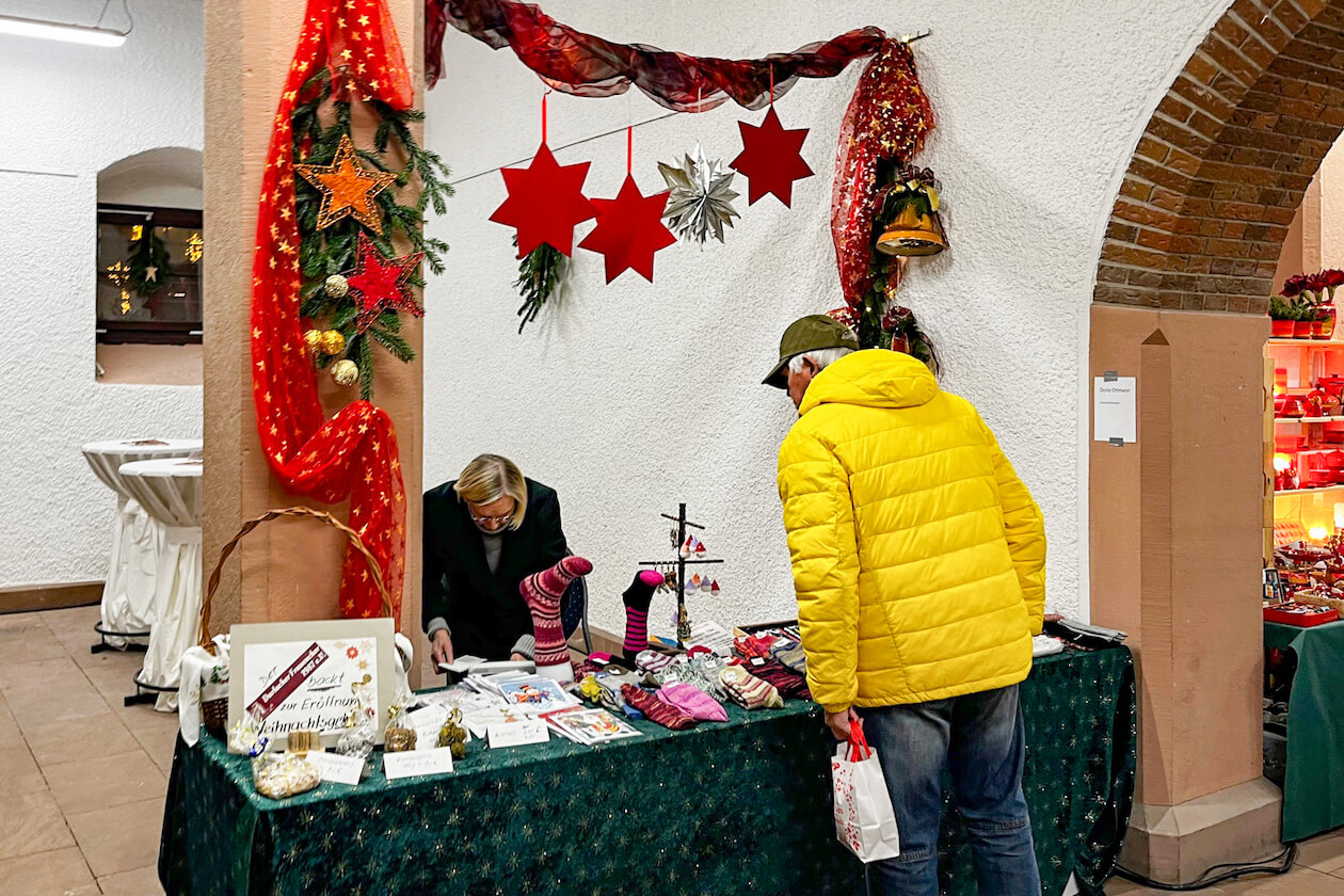 Weihnachtsmarkt Rathausgewölbe Durlach