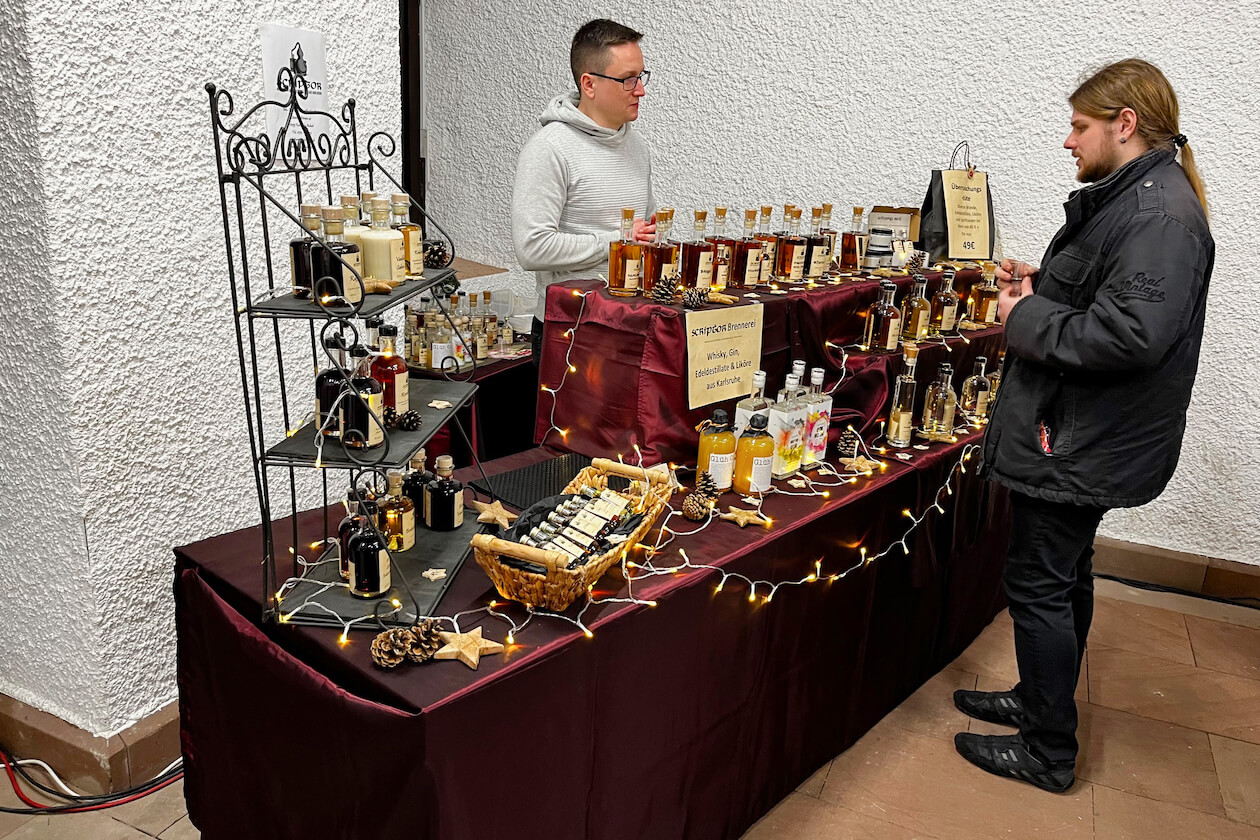 Weihnachtsmarkt Rathausgewölbe Durlach