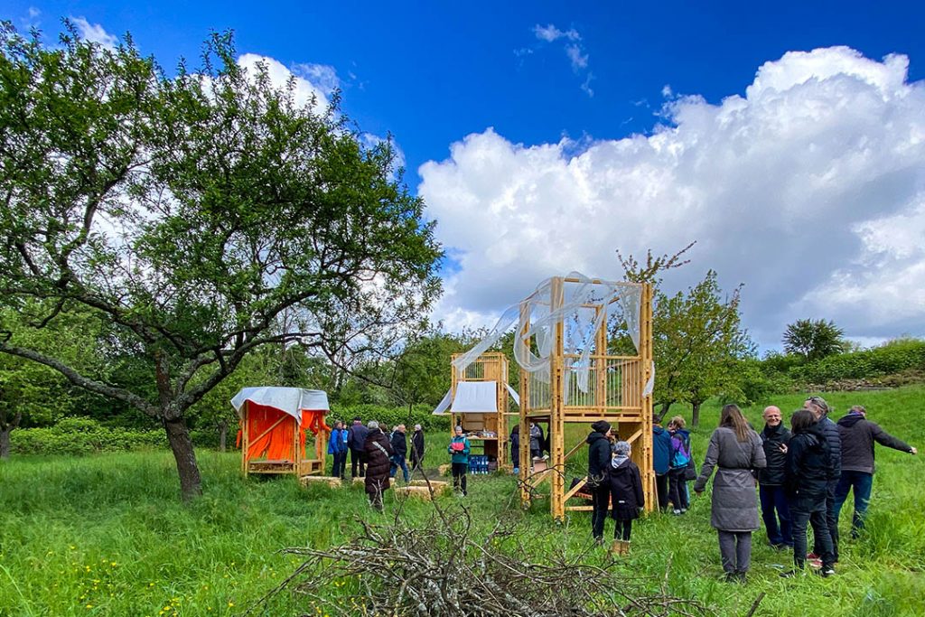 Eröffnung des Hochsitzcafés in Bulach (Foto: Nina Setzler)