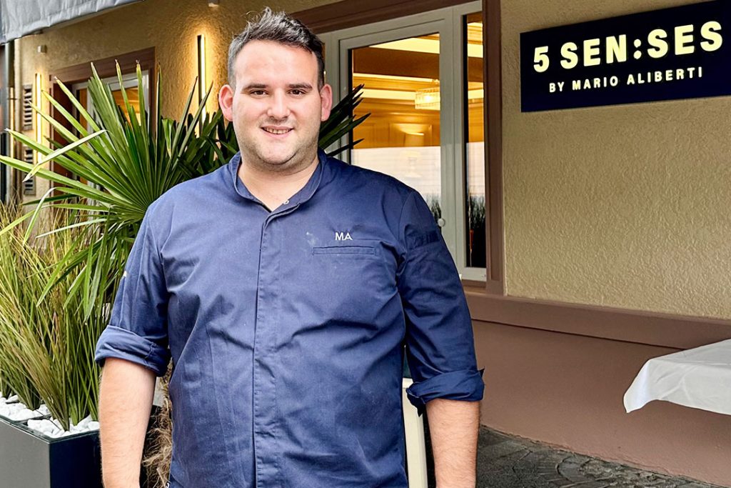 Restaurant 5 SEN:SES in Karlsruhe - Inhaber Mario Aliberti (Foto: Julie Studt)