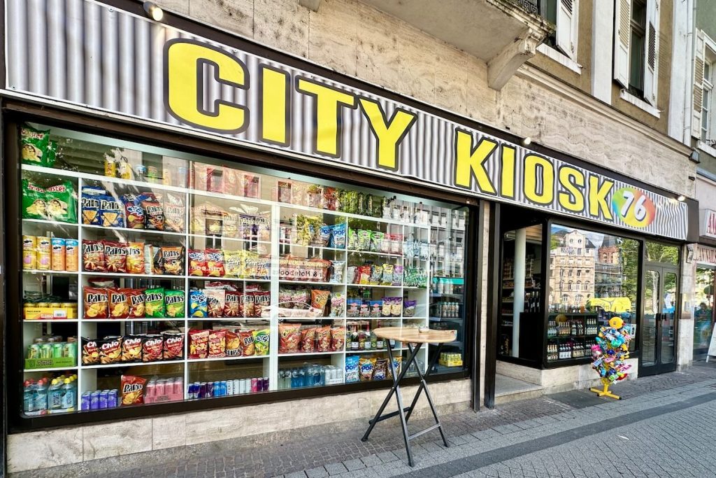 Eingang City Kiosk 76 Karlsruhe