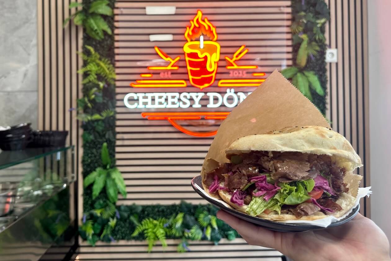 Oldschool-Döner Cheesy Döner Karlsruhe