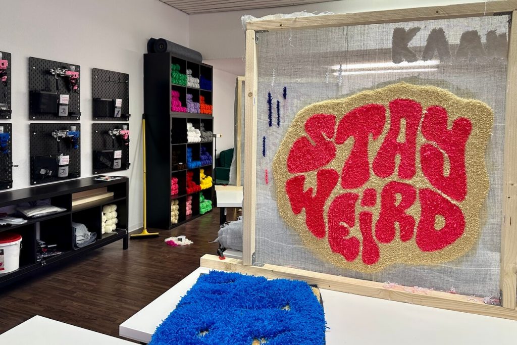 Tufting RunwayRugs Studio Karlsruhe