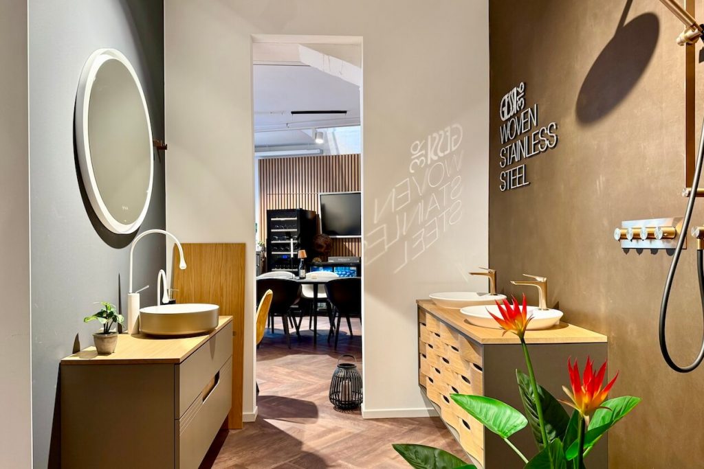 Bad-Ausstellung Bagno e Vino Karlsruhe