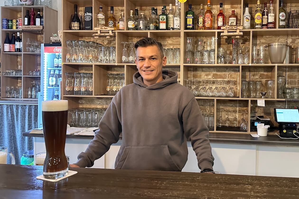 Inhaber Ian Kastner Wiener Wirtshaus Karlsruhe