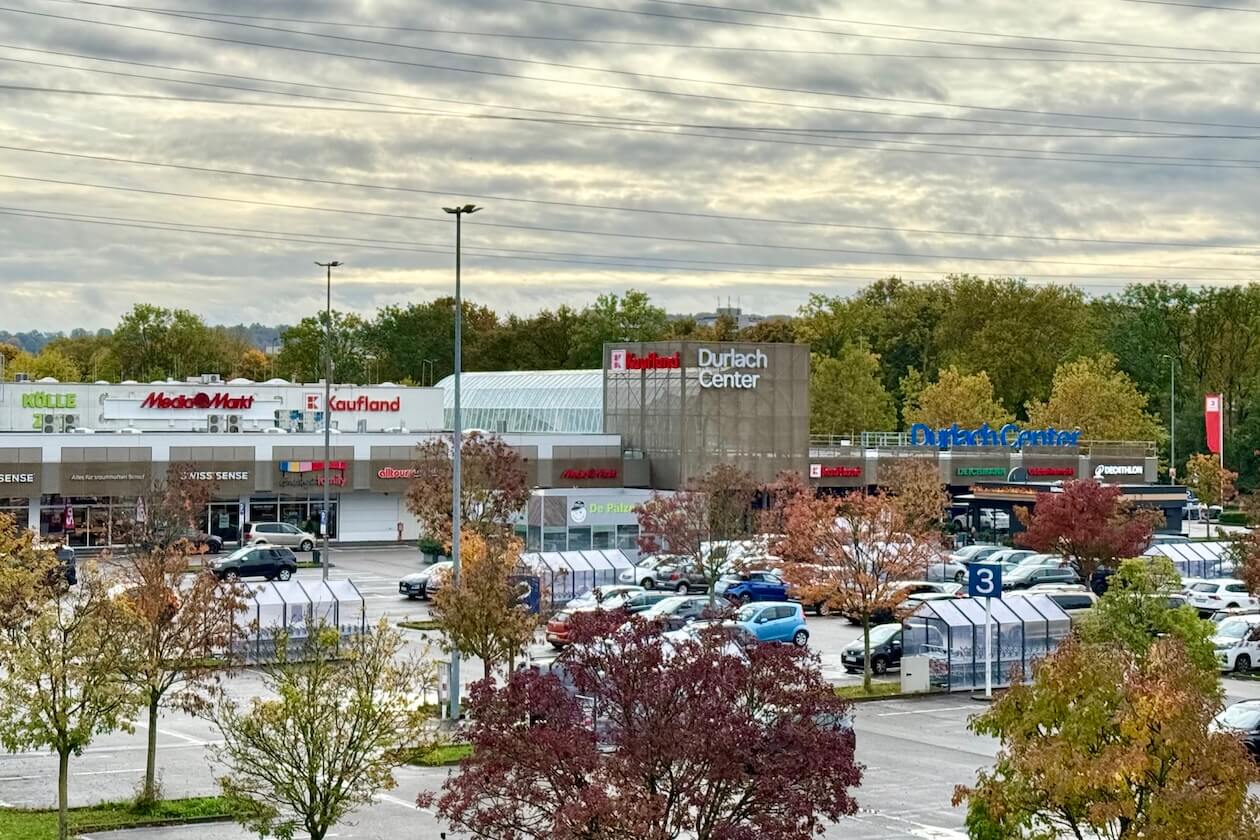 Parkplatz Durlach Center Karlsruhe