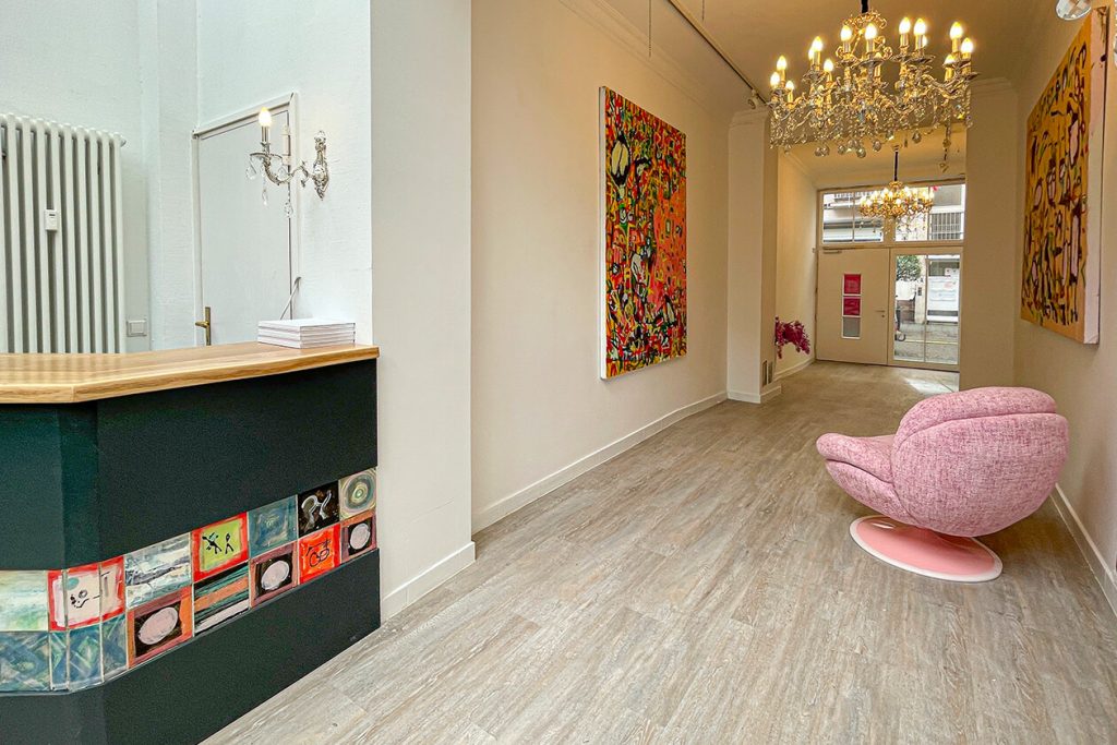 Details Café Rosé Karlsruhe