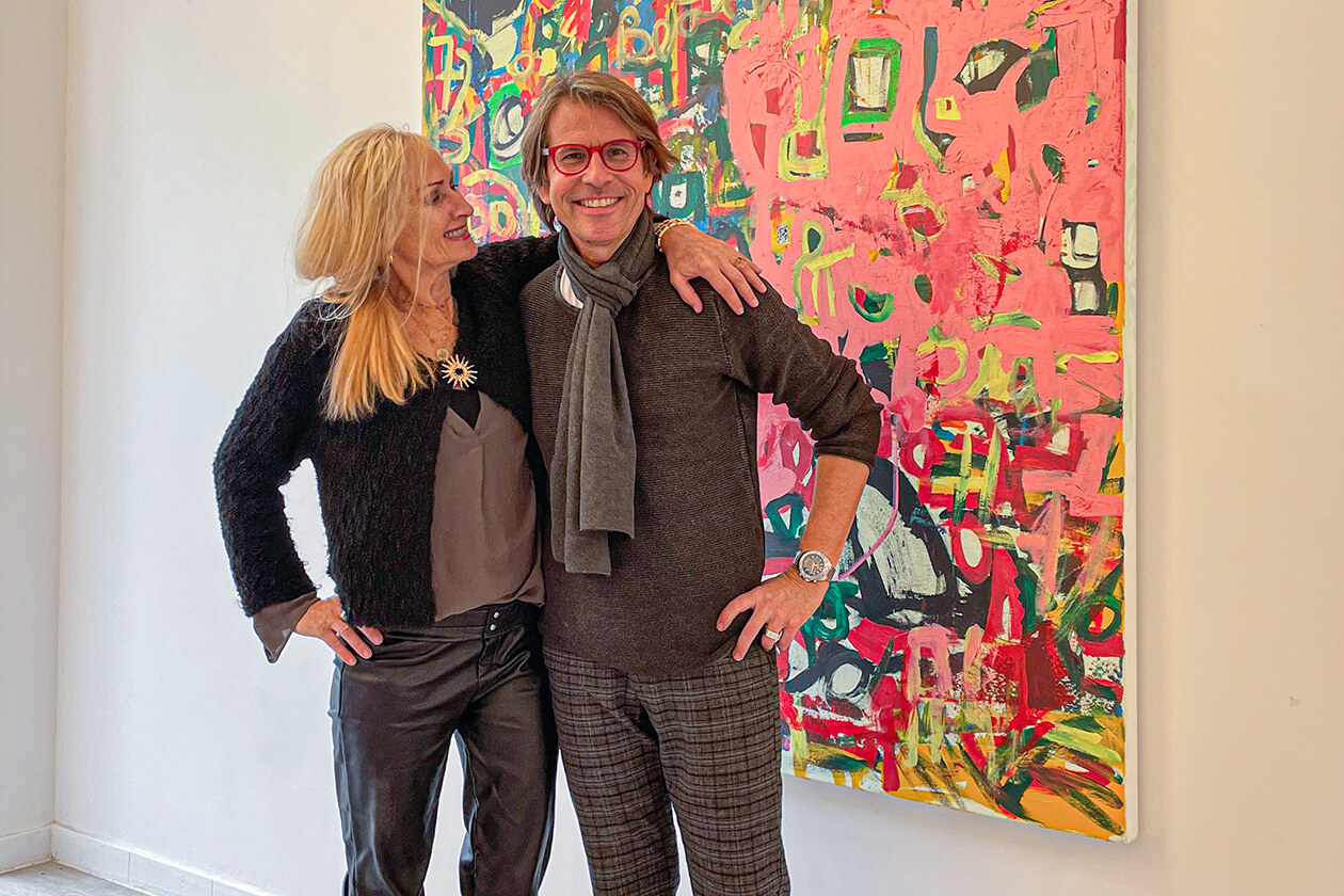 Heidi Bouche und Marvin Meyer Café Rosé Karlsruhe