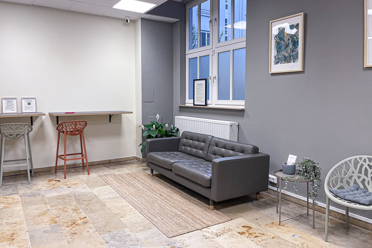 Laundry Nest Karlsruhe Lounge Bereich