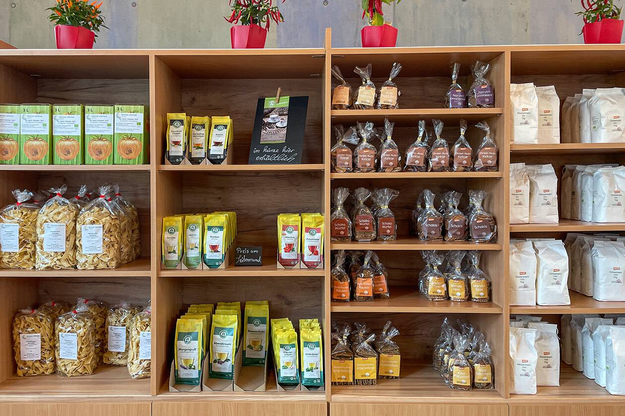 Sortiment SonnenHofladen Parzival-Zentrum Karlsruhe