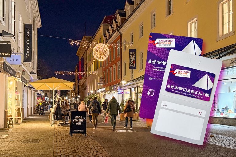 City Initiative Karlsruhe Karlsruher Geschenkgutschein Herrenstrasse