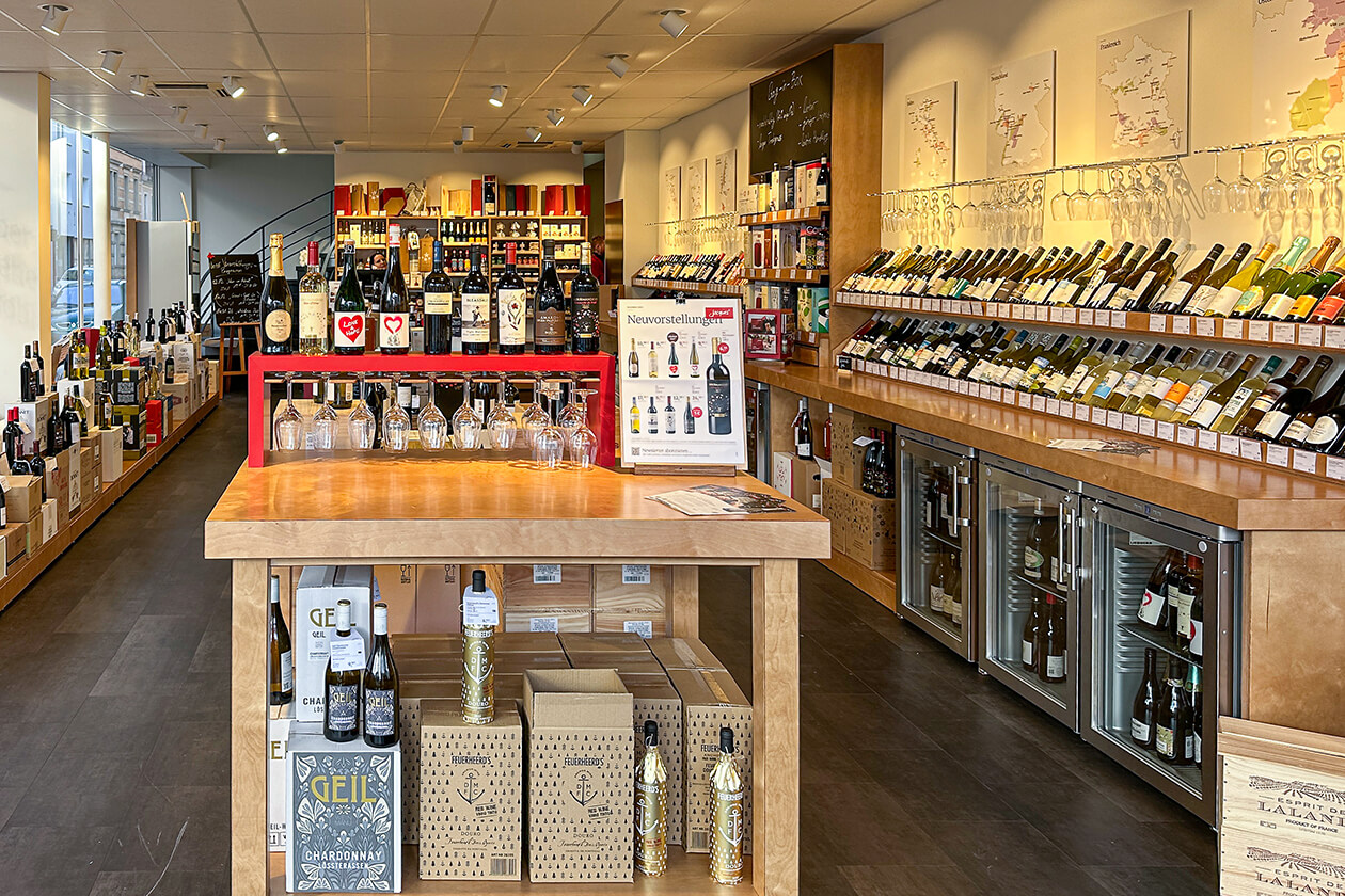 Jacques Weindepot Karlsruhe Mühlburg Sortiment