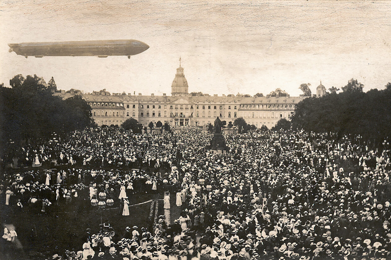 Karlsruher Stadtbuch 2026 Zeppelin Schloss
