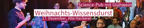 Weihnachts-Wissensdurst Alte Hackerei Karlsruhe