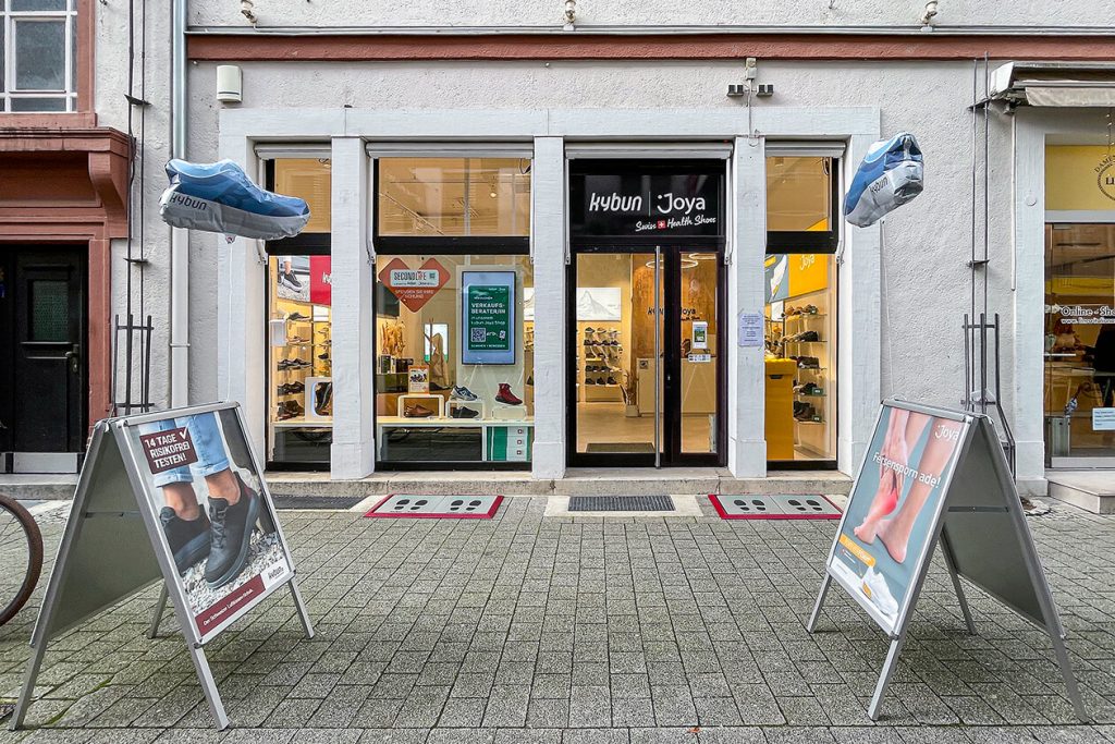 Kybun Schuhe Karlsruhe Eingang