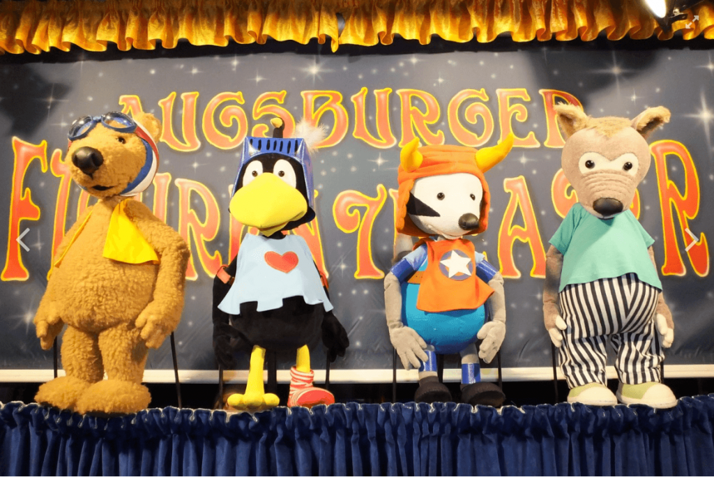 Figurentheater Rieser Der kleine Rabe Socke Karlsruhe