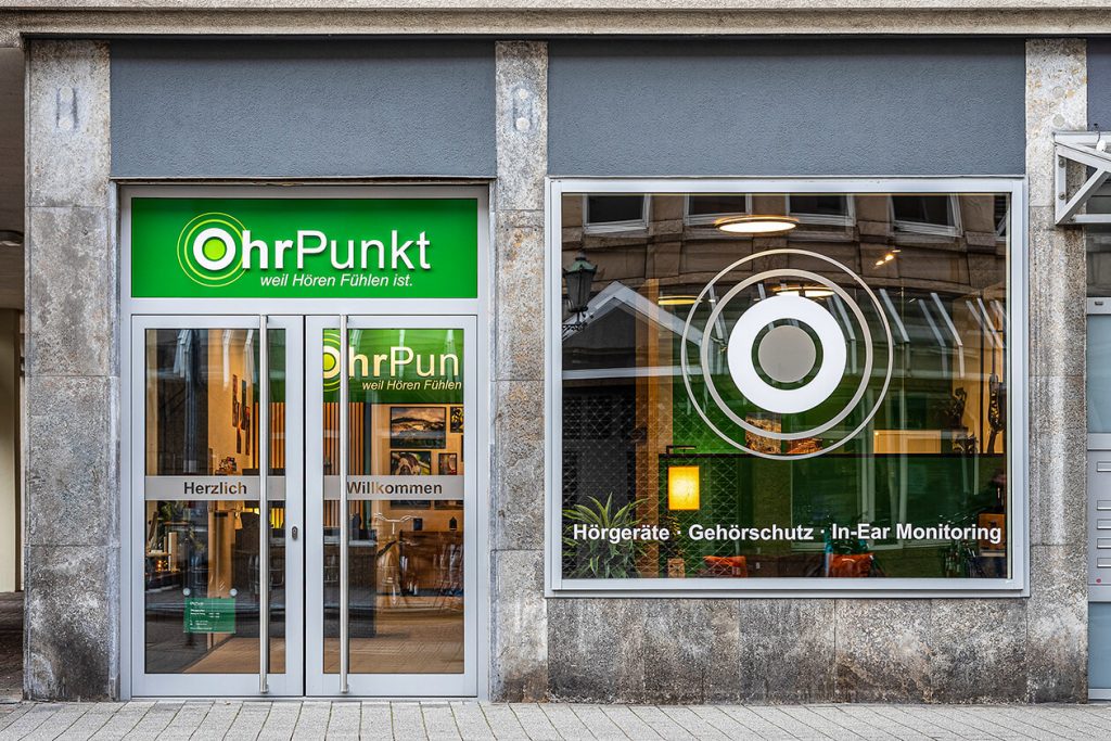 OhrPunkt Karlsruhe Eingang