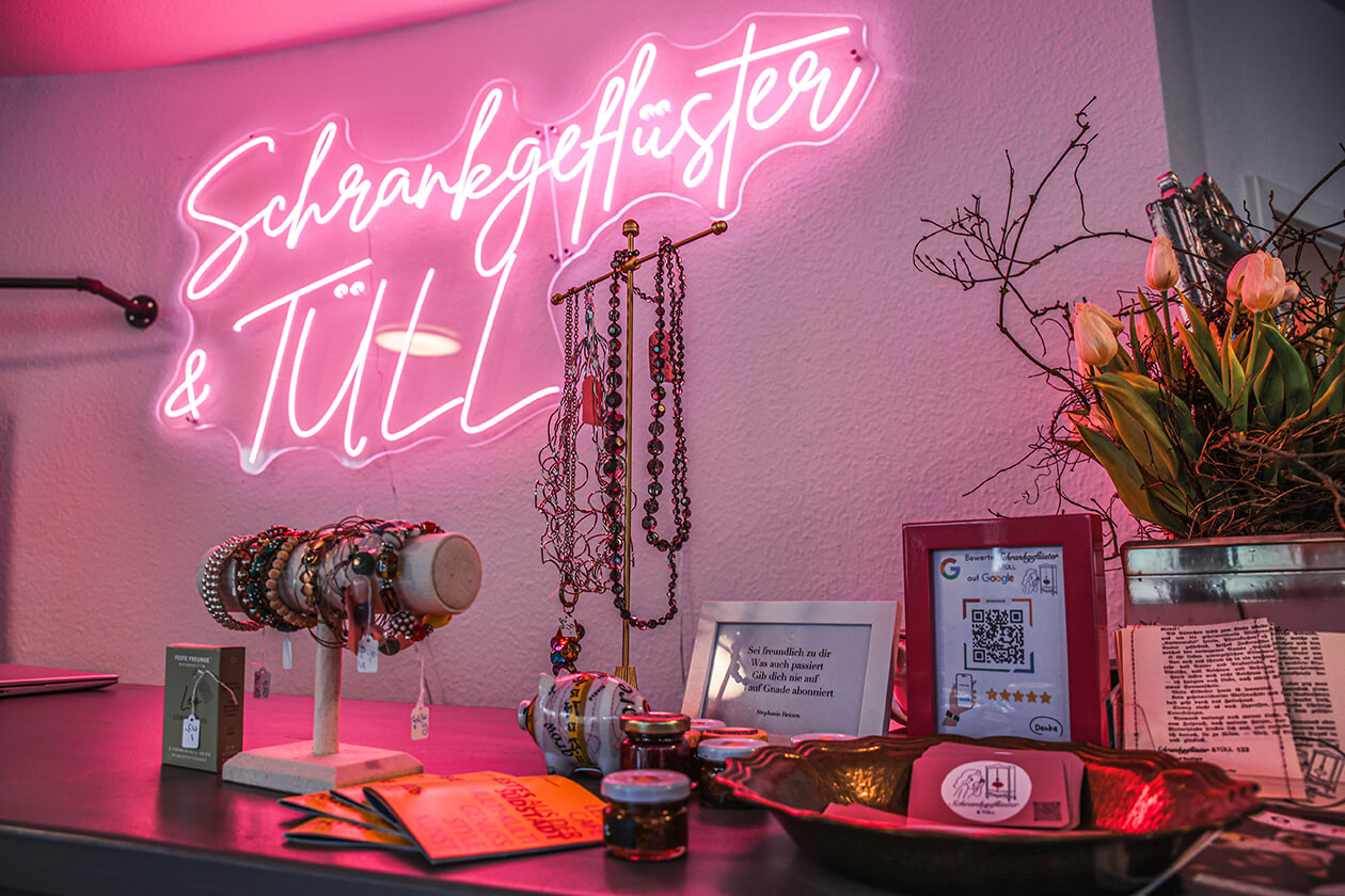 Schrankgeflüster und Tüll Karlsruhe Theke