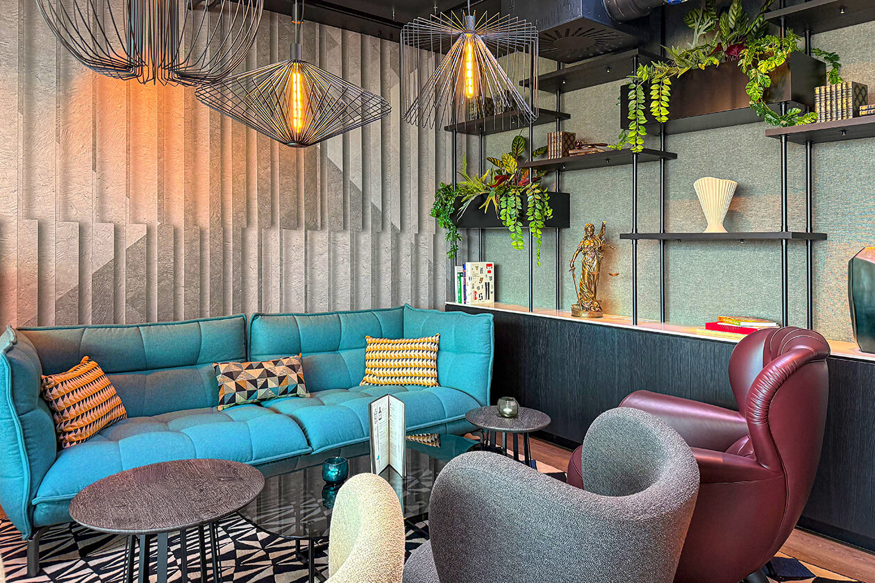 Skybar Motel One Karlsruhe Innenbereich