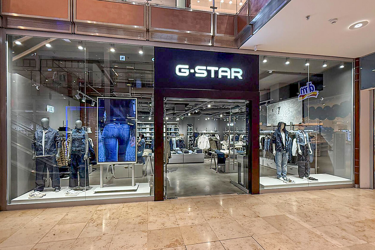 G-Star Karlsruhe Store Außenansicht