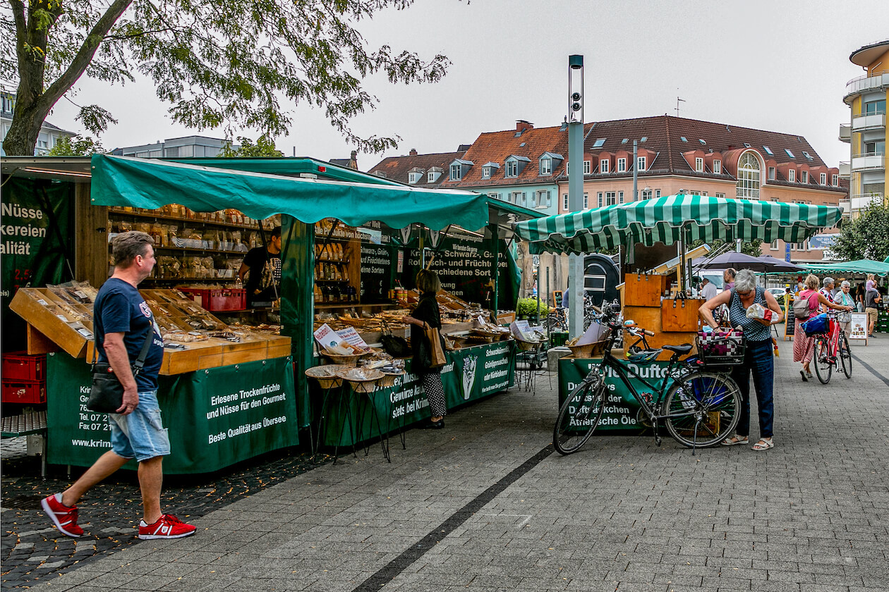 Jörg Krimmel Gewürze Wochenmarkt Stephanplatz