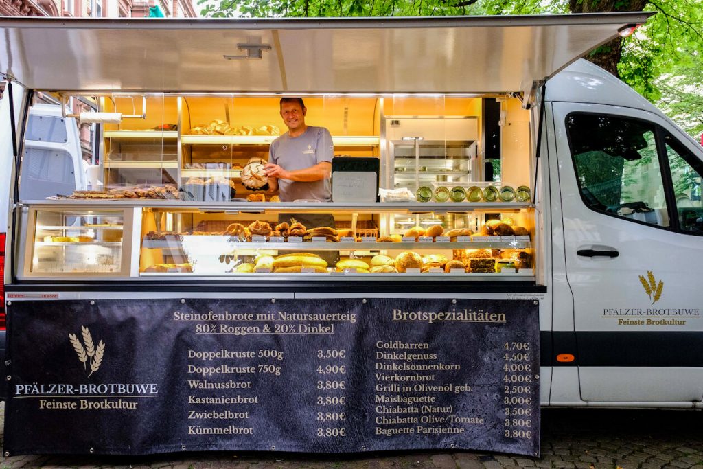 Pfälzer Brotbuwe Wochenmarkt Werderplatz