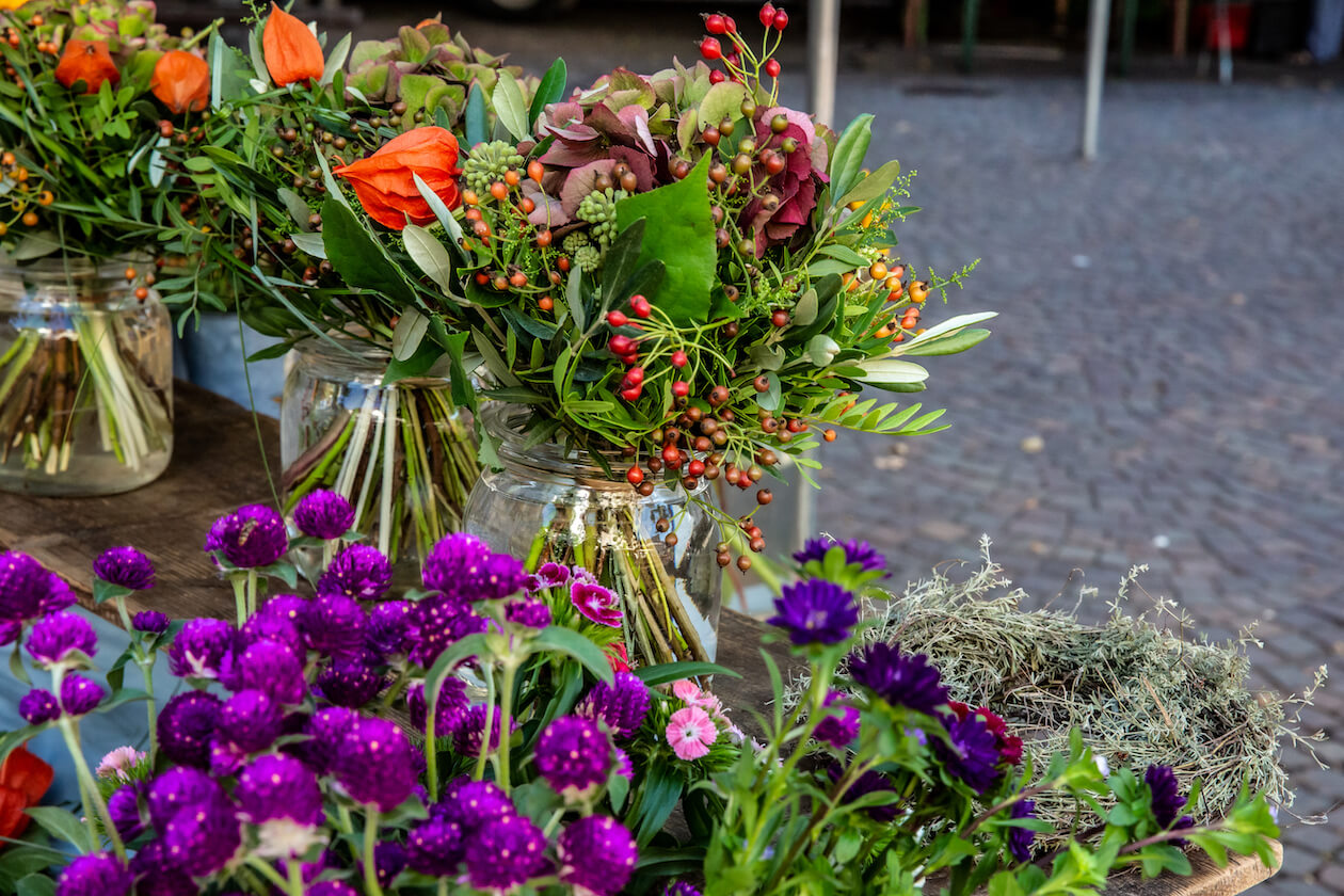 Blumen Durlacher Bauernmarkt