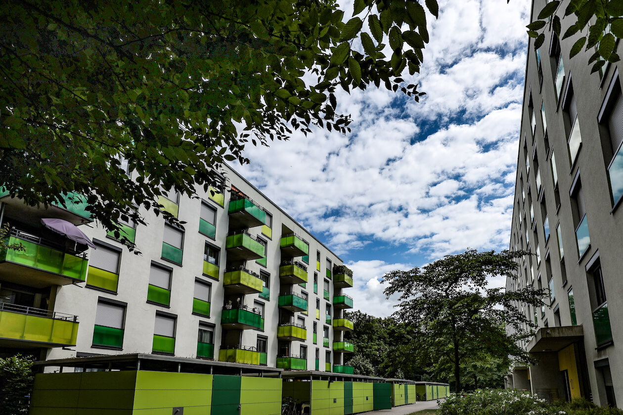 Ehemaliger H-Block Oberreut Karlsruhe