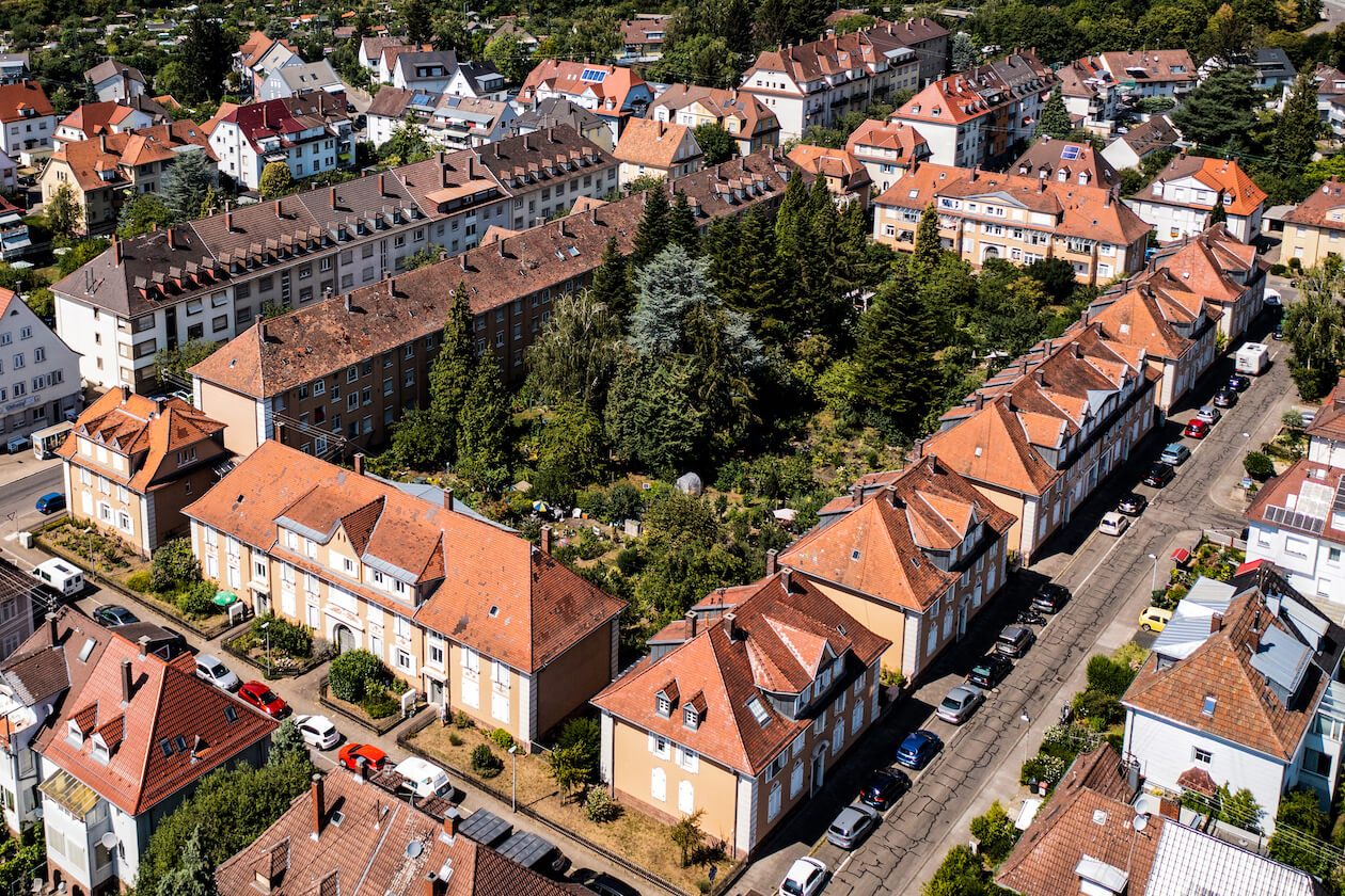 Elsässerblock Weiherfeld-Dammerstock Karlsruhe