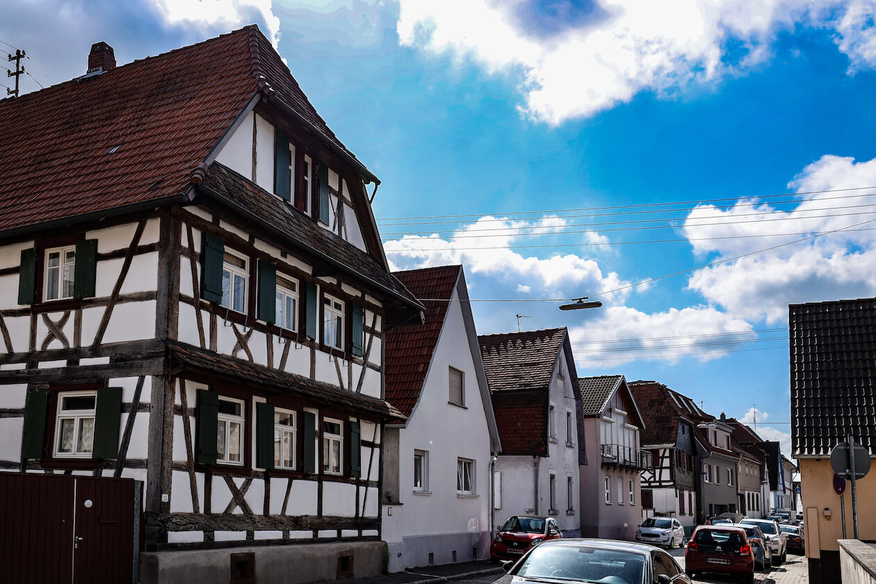 Fachwerkhaus Saarlandstraße Knielingen Karlsruhe