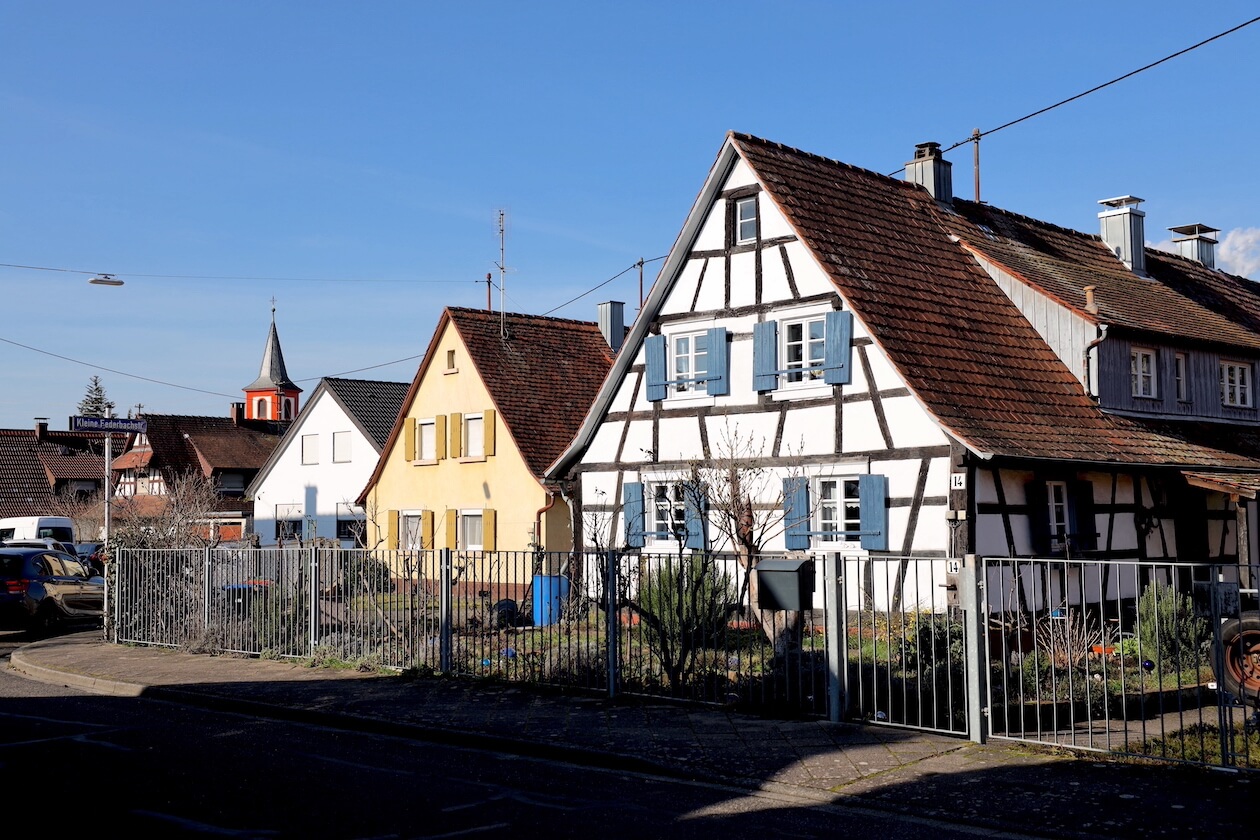 Federbachstraße in Daxlanden Karlsruhe