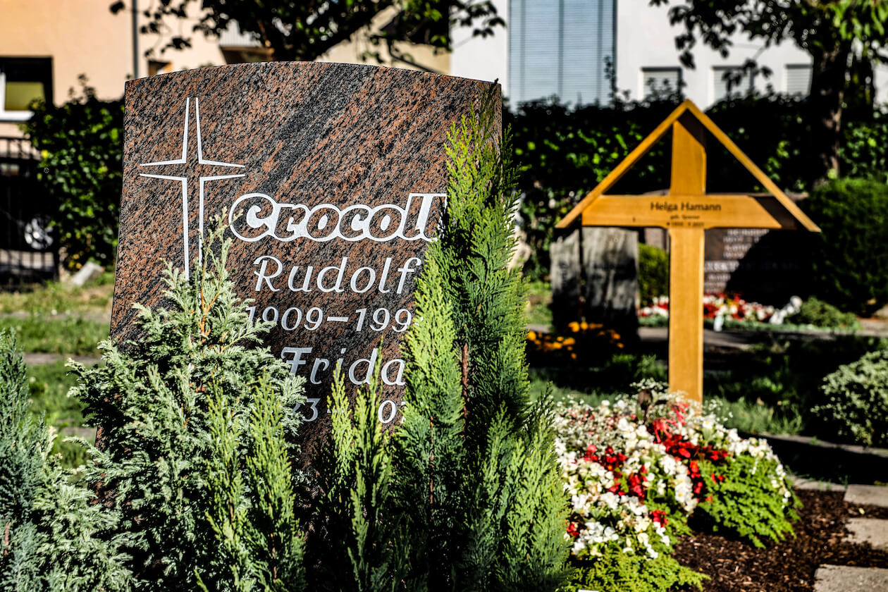 Französische Namen Friedhof Neureut Karlsruhe