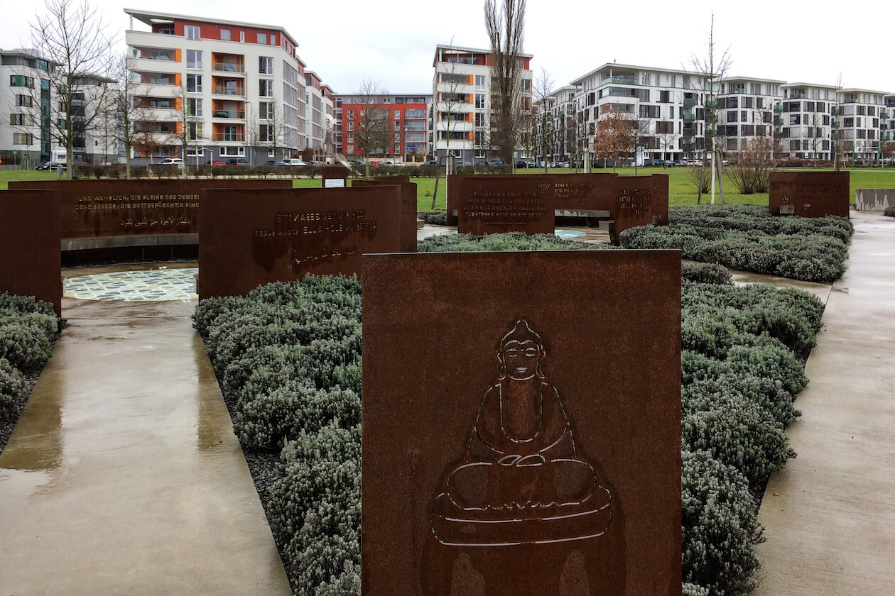 Garten der Religionen Südstadt Karlsruhe