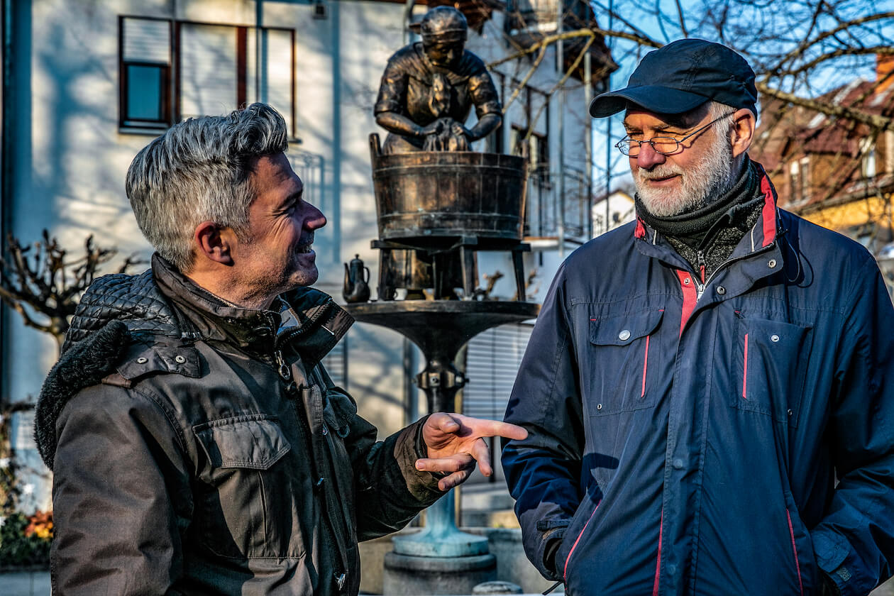 Gregor Neumann und Rüdiger Waurig Bürgerverein Beiertheim-Bulach Karlsruhe