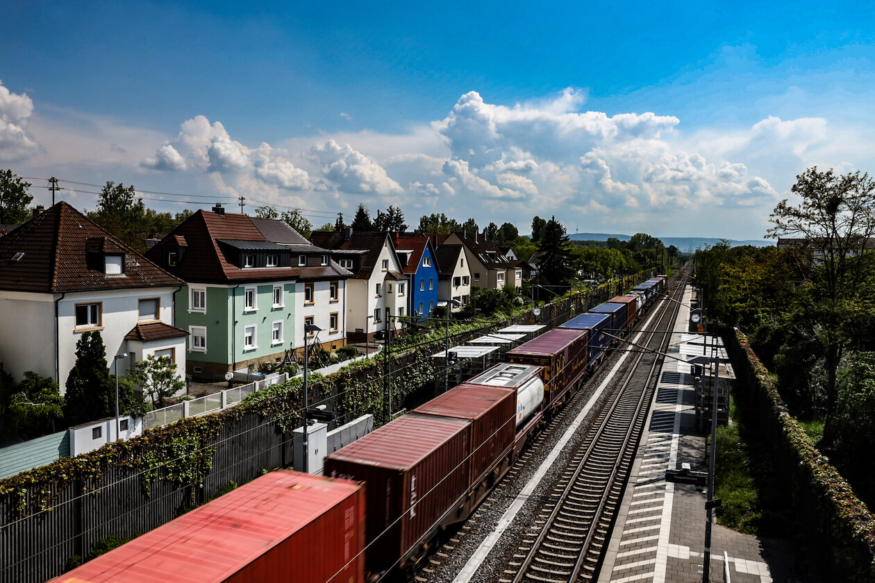 Güterzug Hagsfeld Karlsruhe